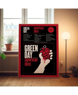 Green Day – American Idiot Fine Art Album Poster