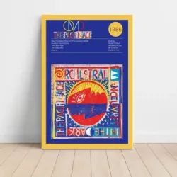 Orchestral Manoeuvres In The Dark – The Pacific Age Fine Art Album Poster