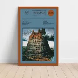 Oxxxymiron – Gorgorod (Горгород) Fine Art Album Poster