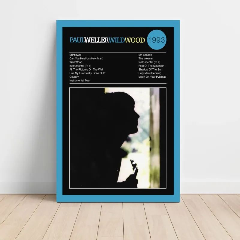 Paul Weller – Wild Wood Fine Art Album Poster