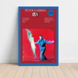 Peter Gabriel – Us Fine Art Album Poster