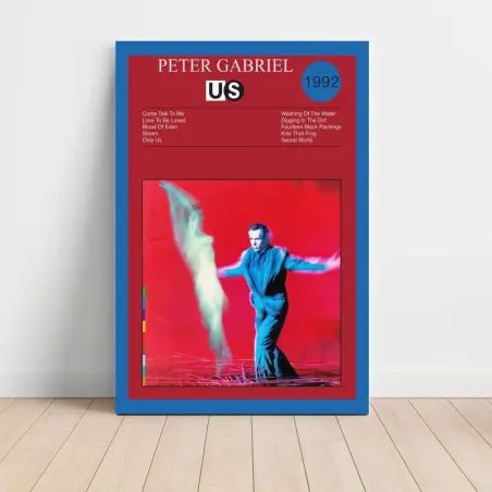 Peter Gabriel – Us Fine Art Album Poster