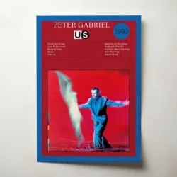 Peter Gabriel – Us Fine Art Album Poster