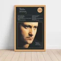 Phil Collins – ...But Seriously Fine Art Album Poster