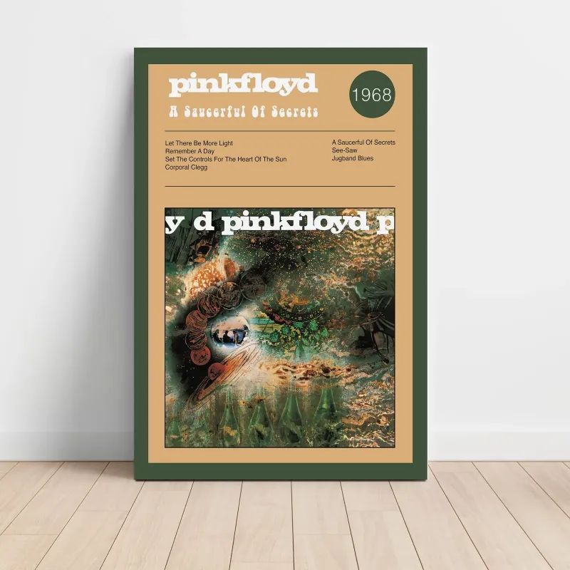 Pink Floyd – A Saucerful Of Secrets Fine Art Album Poster