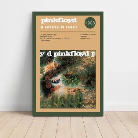 Pink Floyd – A Saucerful Of Secrets Fine Art Album Poster