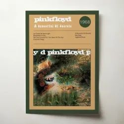 Pink Floyd – A Saucerful Of Secrets Fine Art Album Poster