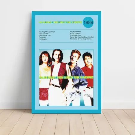 Prefab Sprout – From Langley Park To Memphis Fine Art Album Poster