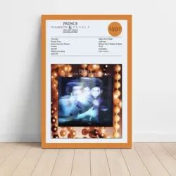 Prince & The New Power Generation – Diamonds And Pearls Fine Art Album Poster