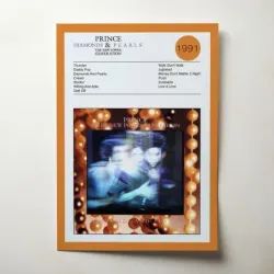 Prince & The New Power Generation – Diamonds And Pearls Fine Art Album Poster