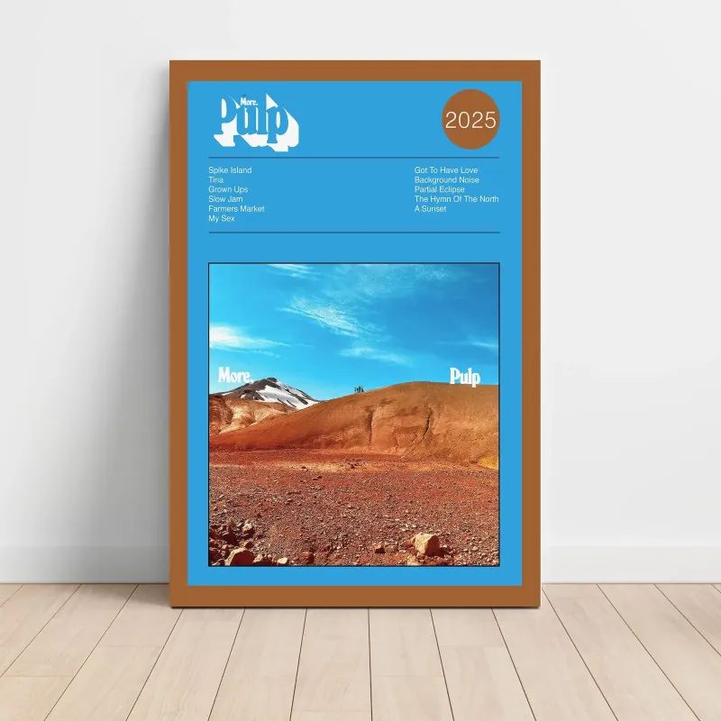 Pulp – More Fine Art Album Poster