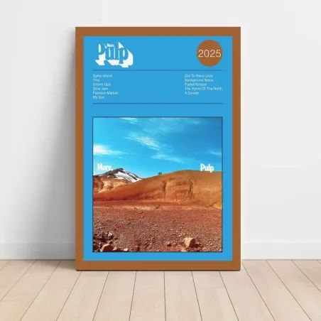 Pulp – More Fine Art Album Poster