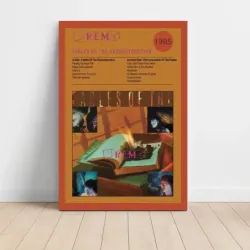 R.E.M. – Fables Of The Reconstruction Fine Art Album Poster
