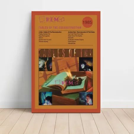 R.E.M. – Fables Of The Reconstruction Fine Art Album Poster