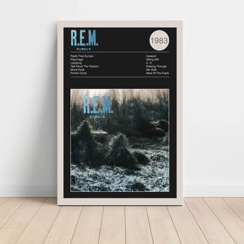 R.E.M. – Murmur Fine Art Album Poster