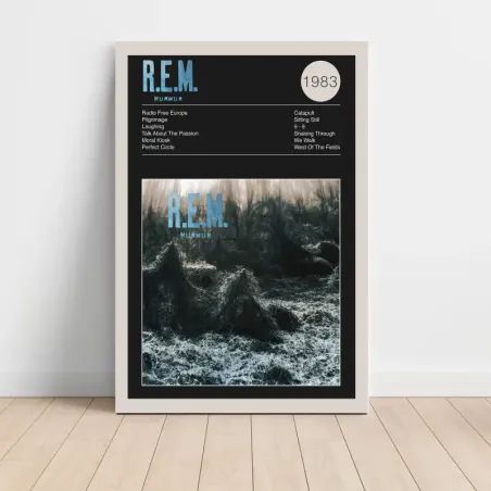 R.E.M. – Murmur Fine Art Album Poster
