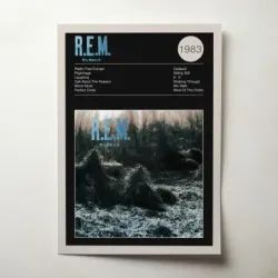 R.E.M. – Murmur Fine Art Album Poster
