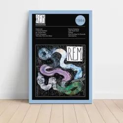 R.E.M. – Reckoning Fine Art Album Poster