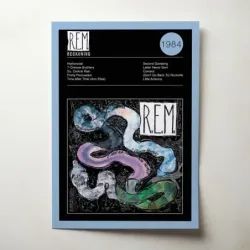 R.E.M. – Reckoning Fine Art Album Poster