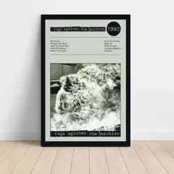 Rage Against The Machine – Rage Against The Machine Fine Art Album Poster