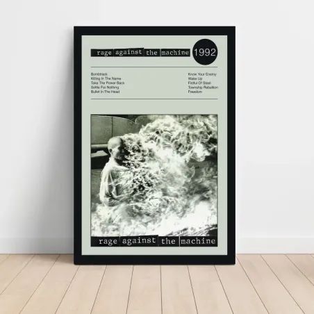 Rage Against The Machine – Rage Against The Machine Fine Art Album Poster