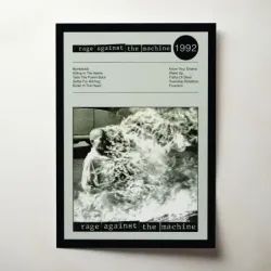 Rage Against The Machine – Rage Against The Machine Fine Art Album Poster