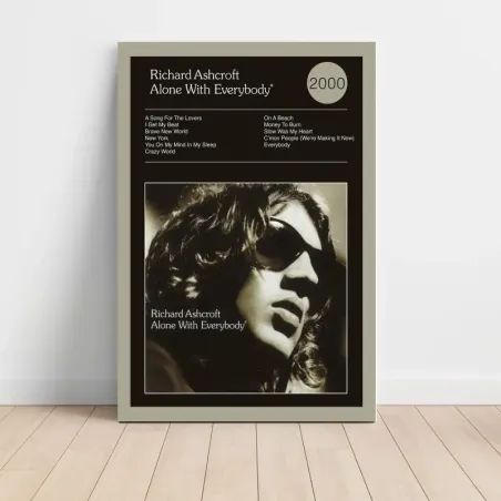 Richard Ashcroft – Alone With Everybody Fine Art Album Poster