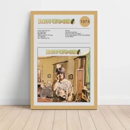 Ron Wood – I've Got My Own Album To Do Fine Art Album Poster