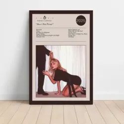 Sabrina Carpenter – Man's Best Friend Fine Art Album Poster