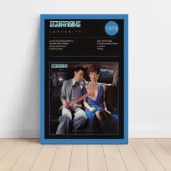 Scorpions – Lovedrive Fine Art Album Poster