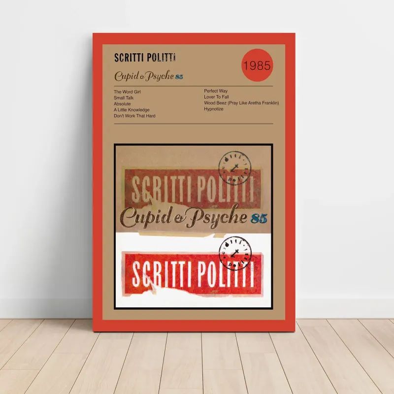 Scritti Politti – Cupid & Psyche 85 Fine Art Album Poster