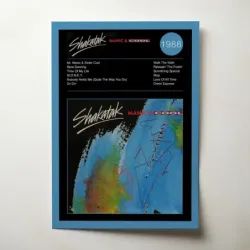 Shakatak – Manic & Cool Fine Art Album Poster