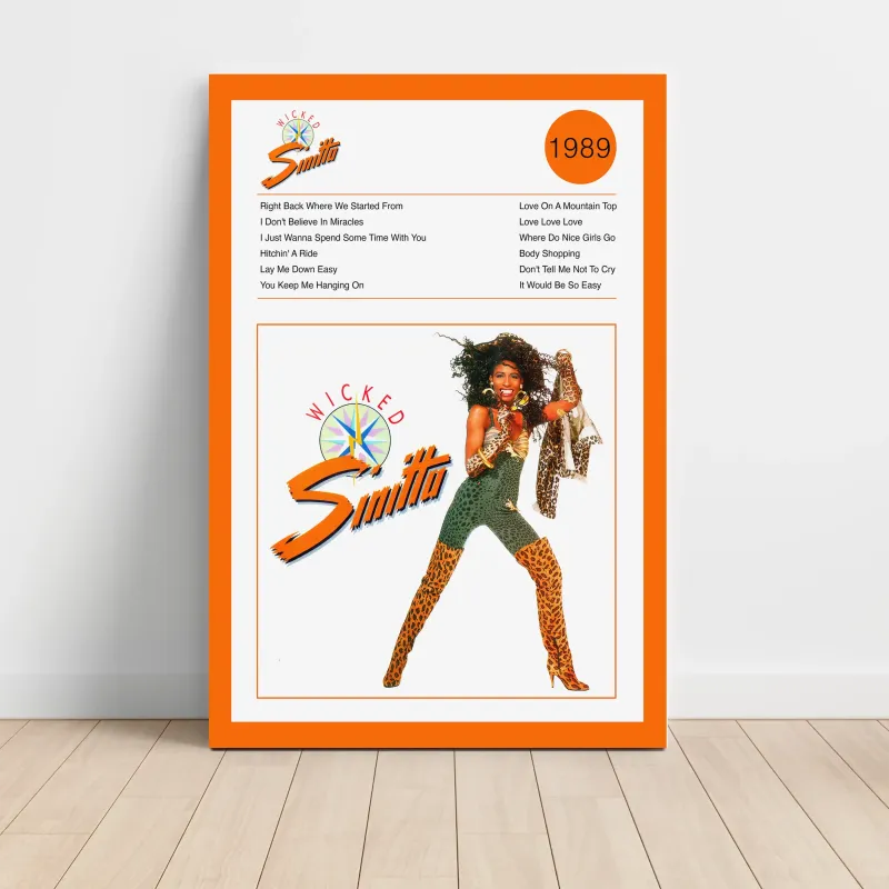 Sinitta – Wicked Fine Art Album Poster