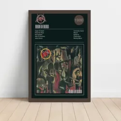 Slayer – Reign In Blood Fine Art Album Poster