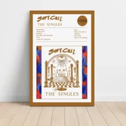 Soft Cell – The Singles Fine Art Album Poster