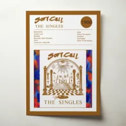 Soft Cell – The Singles Fine Art Album Poster
