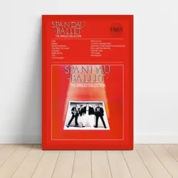 Spandau Ballet – The Singles Collection Fine Art Album Poster