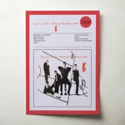 Spandau Ballet – Through The Barricades Fine Art Album Poster