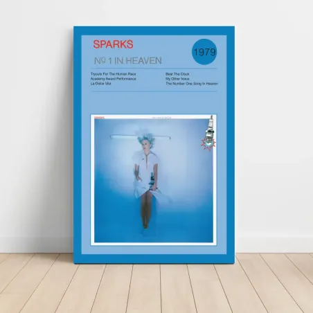 Sparks – No. 1 In Heaven Fine Art Album Poster