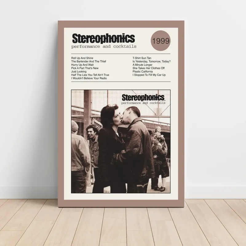 Stereophonics – Performance And Cocktails Fine Art Album Poster