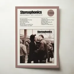 Stereophonics – Performance And Cocktails Fine Art Album Poster