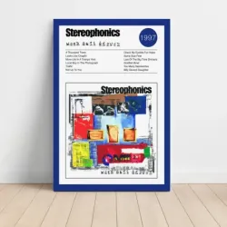 Stereophonics – Word Gets Around Fine Art Album Poster