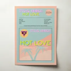 Steve Kimber – Hot Love (The Many Moods Of Steve Kimber) Fine Art Album Poster