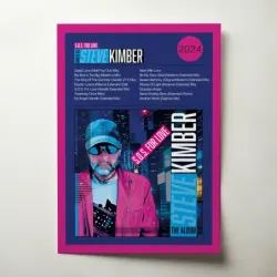 Steven Kimber – S.O.S. For Love (The Album) Fine Art Album Poster