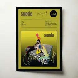Suede – Coming Up Fine Art Album Poster