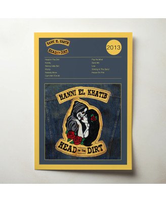 Hanni El Khatib – Head In The Dirt Fine Art Album Poster