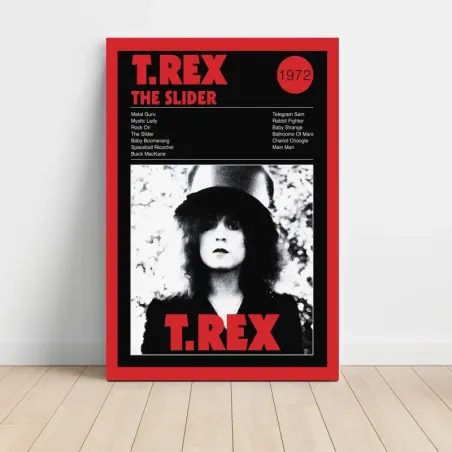 T. Rex – The Slider Fine Art Album Poster