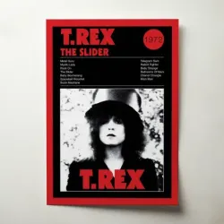 T. Rex – The Slider Fine Art Album Poster
