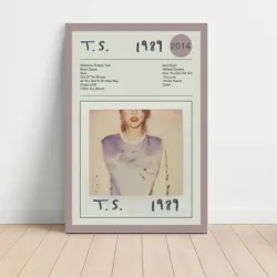 Taylor Swift – 1989 Fine Art Album Poster