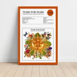 Tears For Fears – Tears Roll Down (Greatest Hits 82–92) Fine Art Album Poster